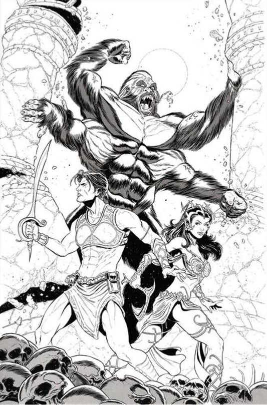 Altered States Warlords #2 Cover L Inc 1:7 Mariano Benitez Chapo Line Art Full Art Variant