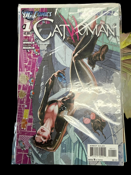 DC COMICS NEW 52 CAT WOMAN 1-5 LOT