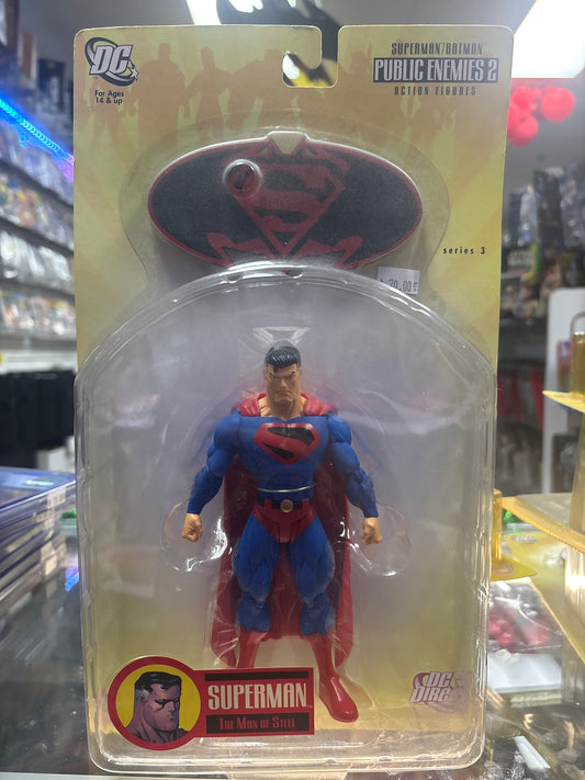 DC SUPERMAN/BATMAN PUBLIC ENEMIES 2 ACTION FIGURES SUPERMAN