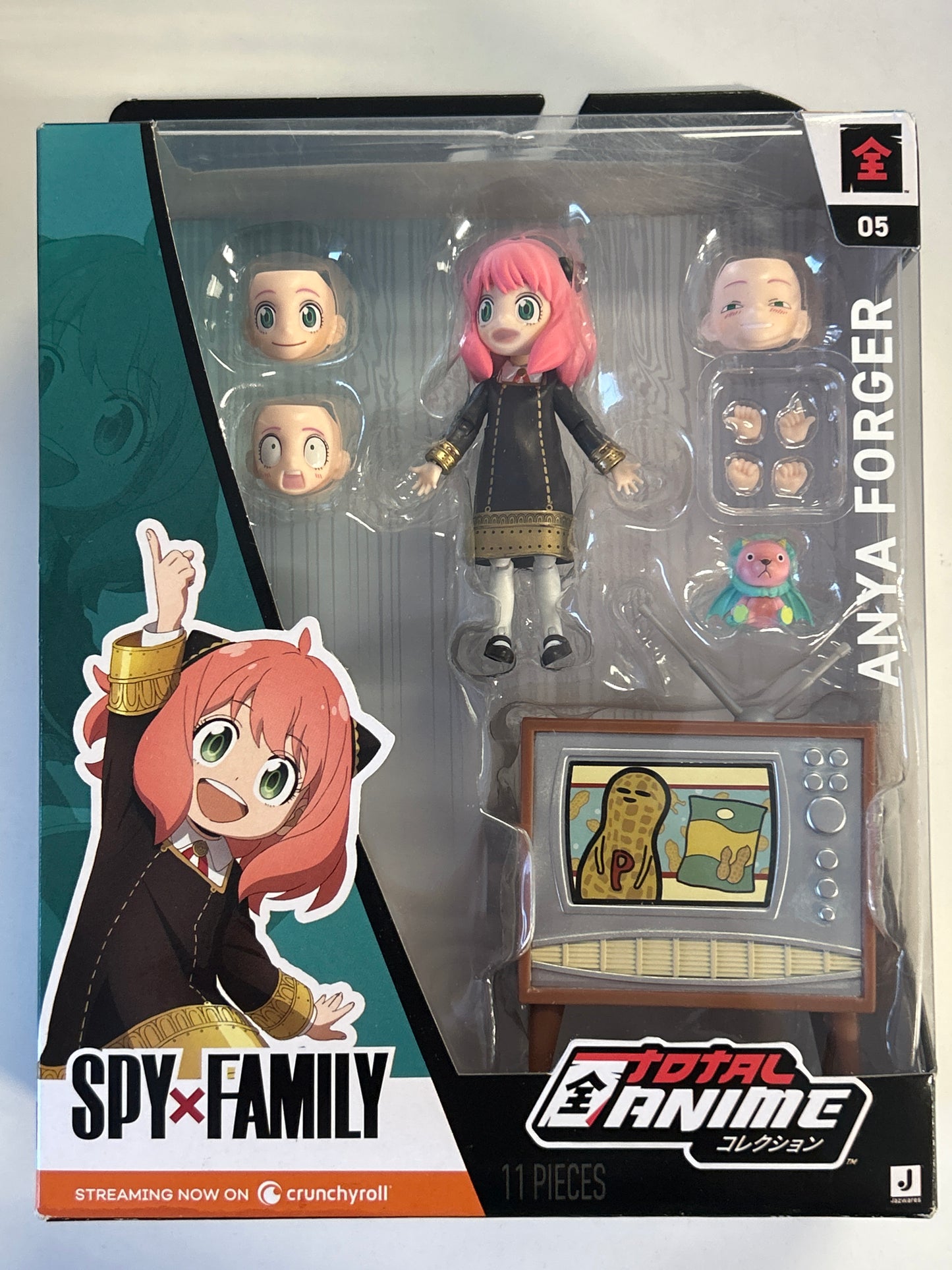 JAZWARES TOTAL ANIME ANYA FORGER FIGURE SEALED IN GREAT CONDITION BOX