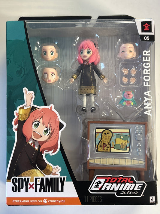 JAZWARES TOTAL ANIME ANYA FORGER FIGURE SEALED IN GREAT CONDITION BOX