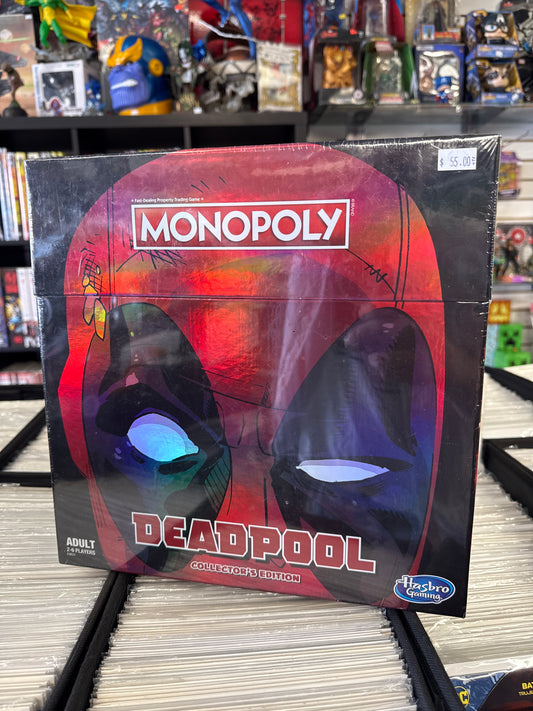 MONOPOLY DEADPOOL COLLECTORS EDITION HASBRO GAMING