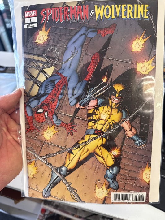 MARVEL COMICS SPIDER-MAN & WOLVERINE #1 2025