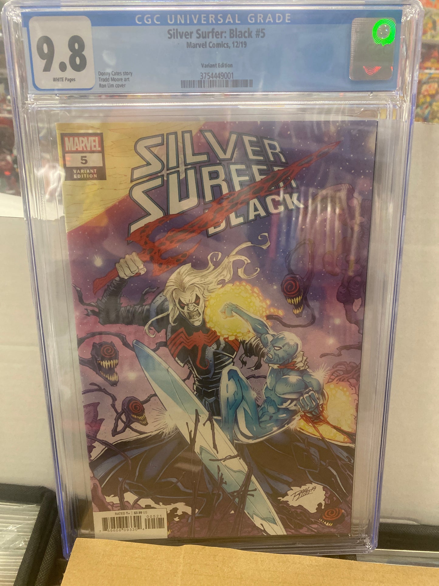 MARVEL COMICS SILVER SURFER BLACK CGC 9.8