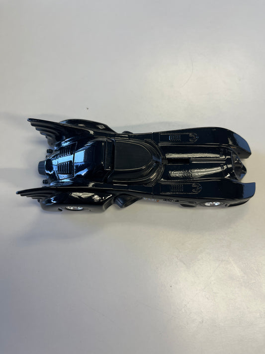 BATMAN BATMOBILE MATTE BLACK DIE HOT WHEELS TOY CAR