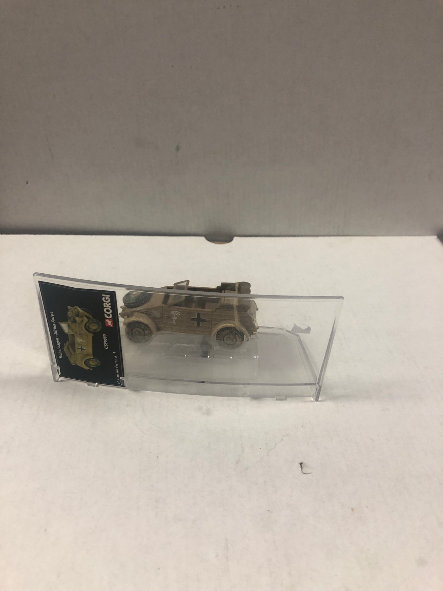 CORGI KUBELWAGEN GERMAN AFRIKA KORPS CAR EXCELLENT CONDITION