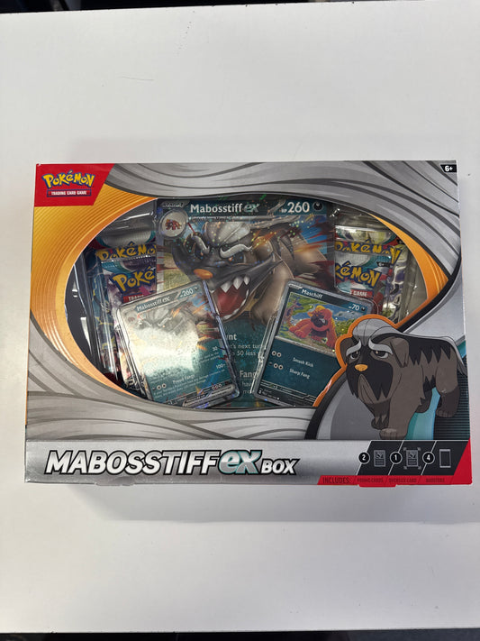 POKEMON TCG MABOSSTIFF EX BOX W JUMBO PROMO CARD