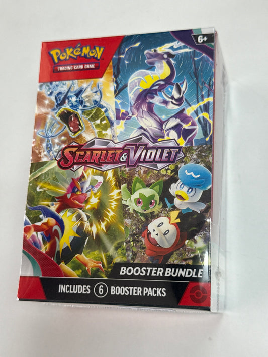 POKEMON TCG SCARLET & VILOET BASE SET BOOSTER BUNDLE