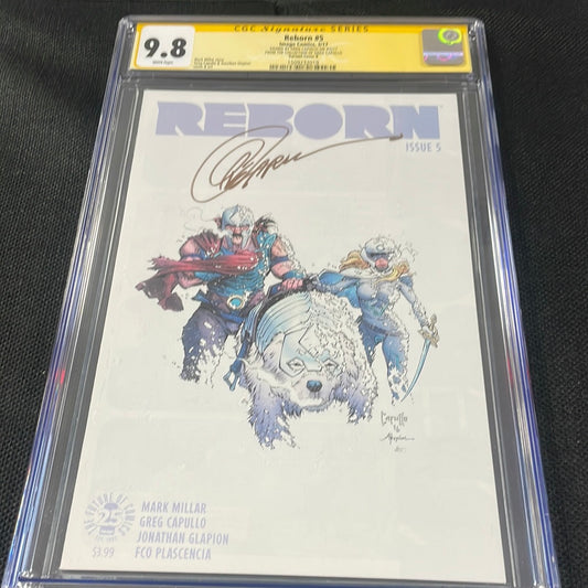 IMAGE COMICS REBORN #5 (2017), FROM THE COLLECTION OF GREG CAPULLO,VARIANT B, SIGNED BY:GREG CAPULLO, SS CGC 9.8 WP