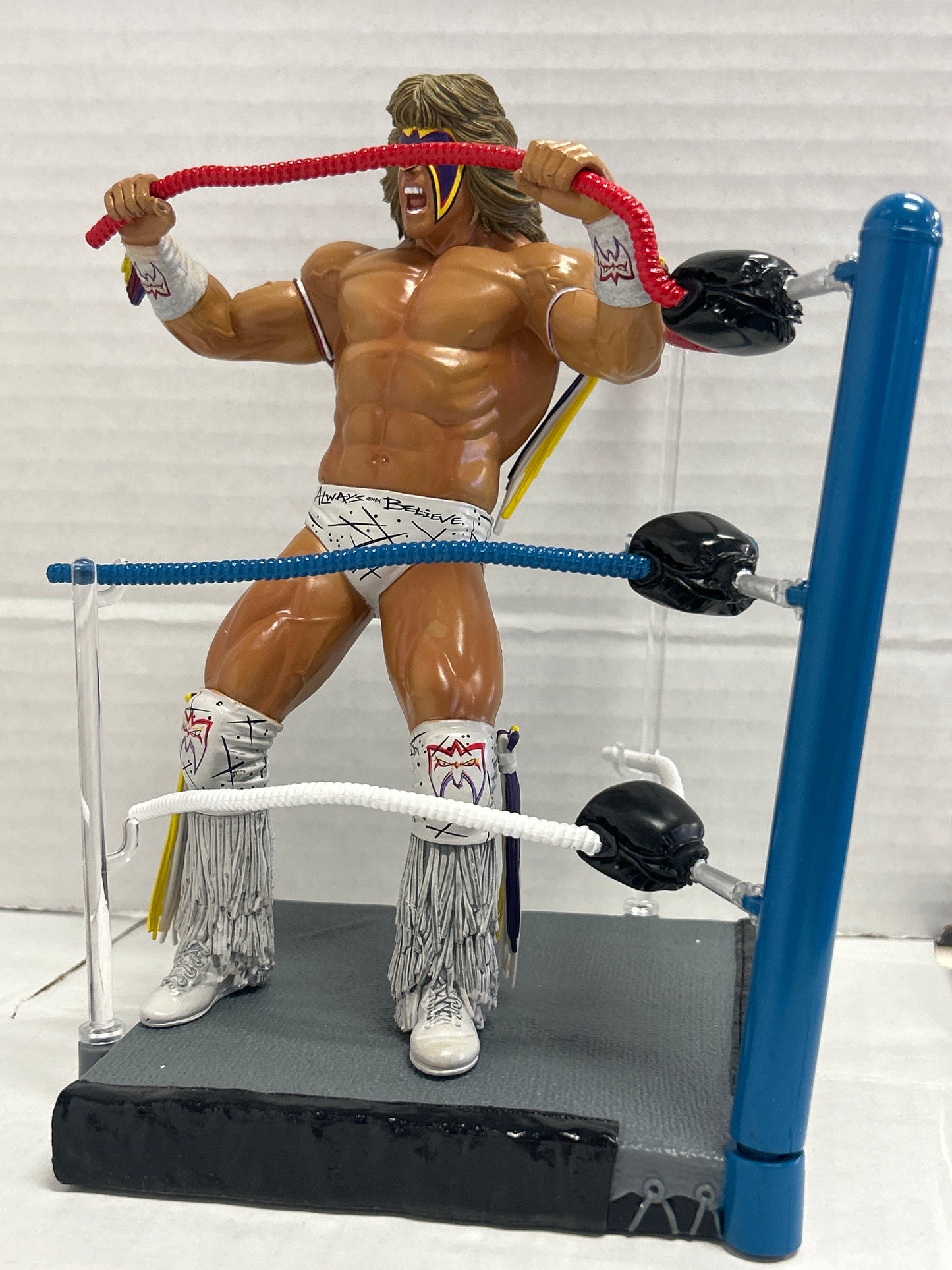 JAKKS PACIFIC UNMATCHED FURY ULTIMATE WARRIOR NO BOX GREAT CONDITION