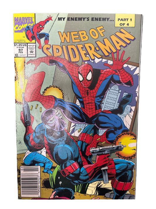 MARVEL COMICS WEB OF SPIDER-MAN #97