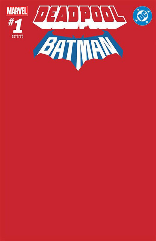 MARVEL/DC/ DEADPOOL/BATMAN #1 BLANK VARIANT