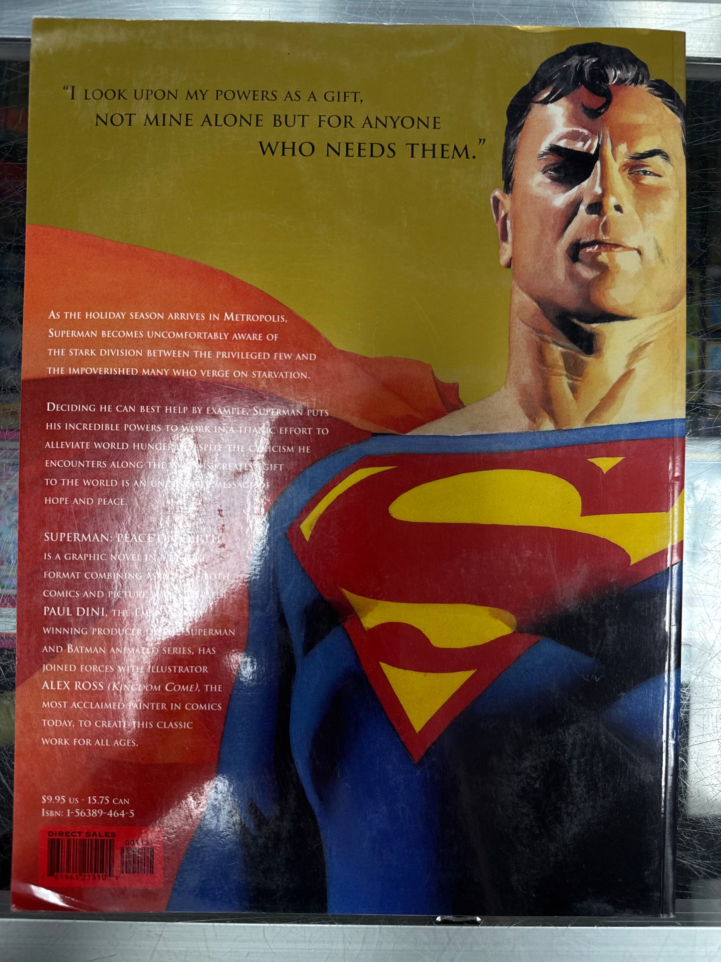 DC COMICS SUPERMAN PEACE ON EARTH GIANT BOOK