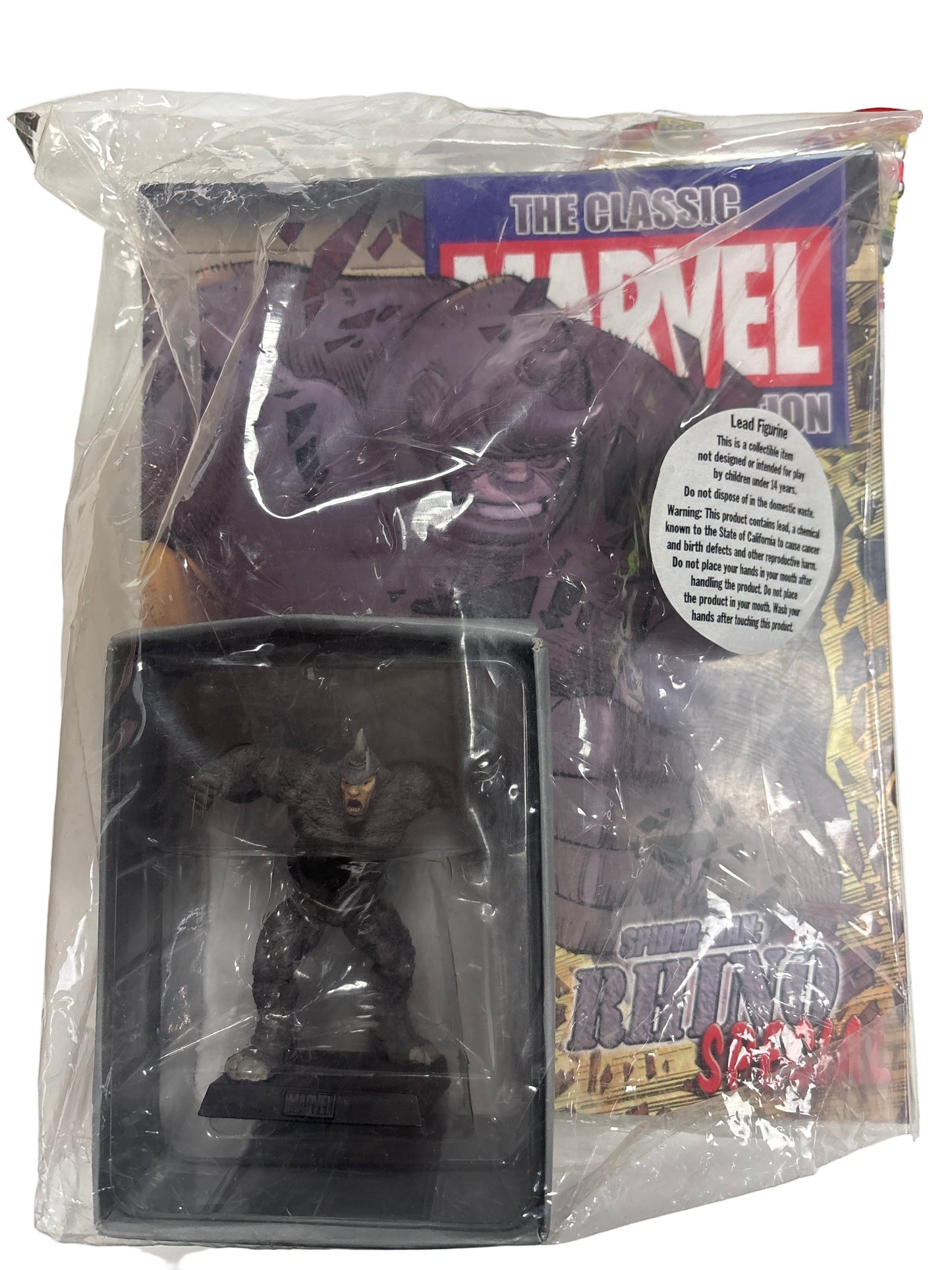 THE CLASSIC MARVEL EAGLEMOSS FIGURINE COLLECTION SPIDER-MAN:RHINO SPECIAL