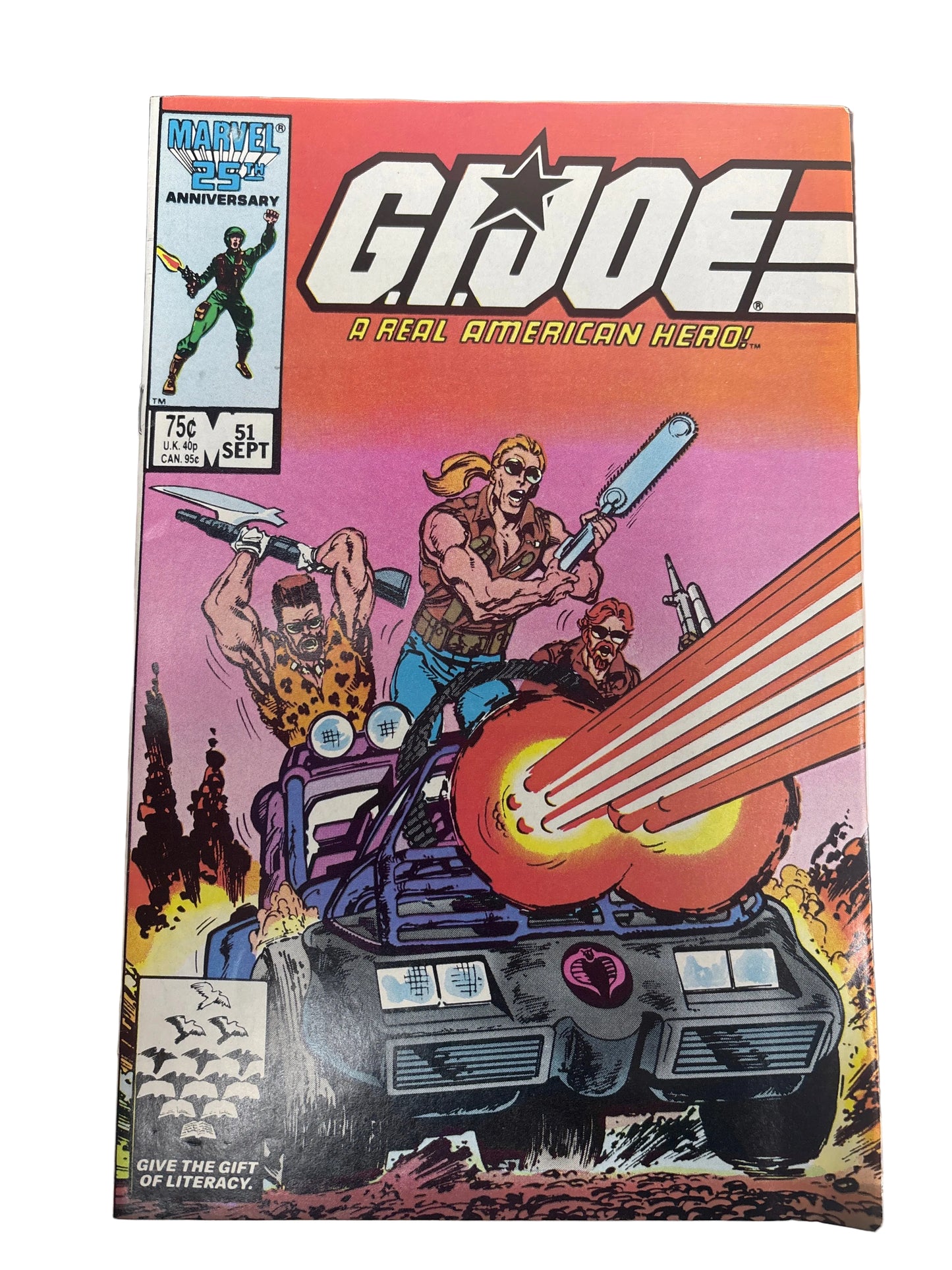 MARVEL 25TH ANNIVERSARY GIJOE #51