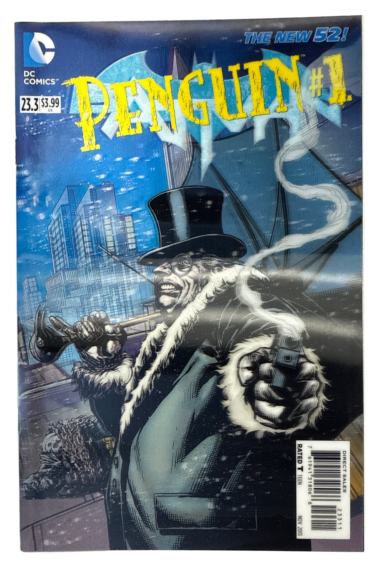 DC COMICS NEW 52 PENGUIN # 1 LENTICULAR COVER FANTASTIC CONDITION