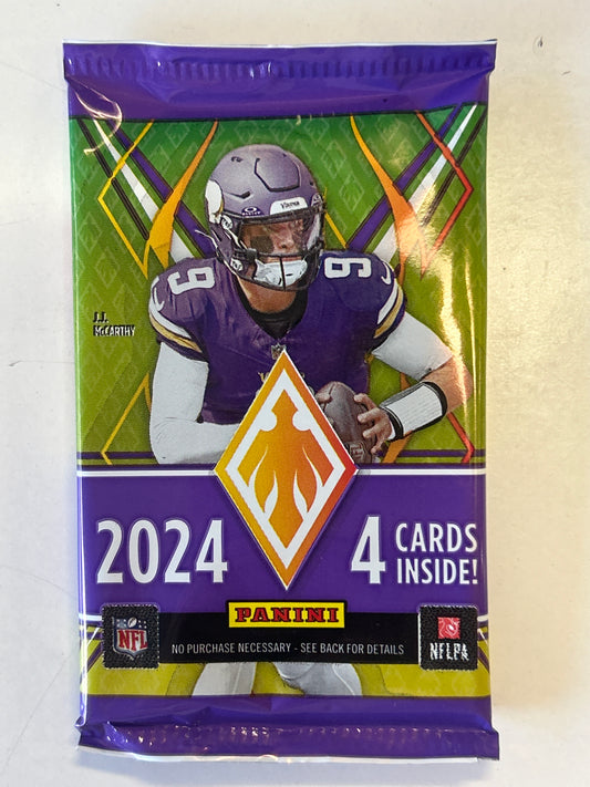 2024 NFL PANINI 4 CARD TRADING CARD PACK