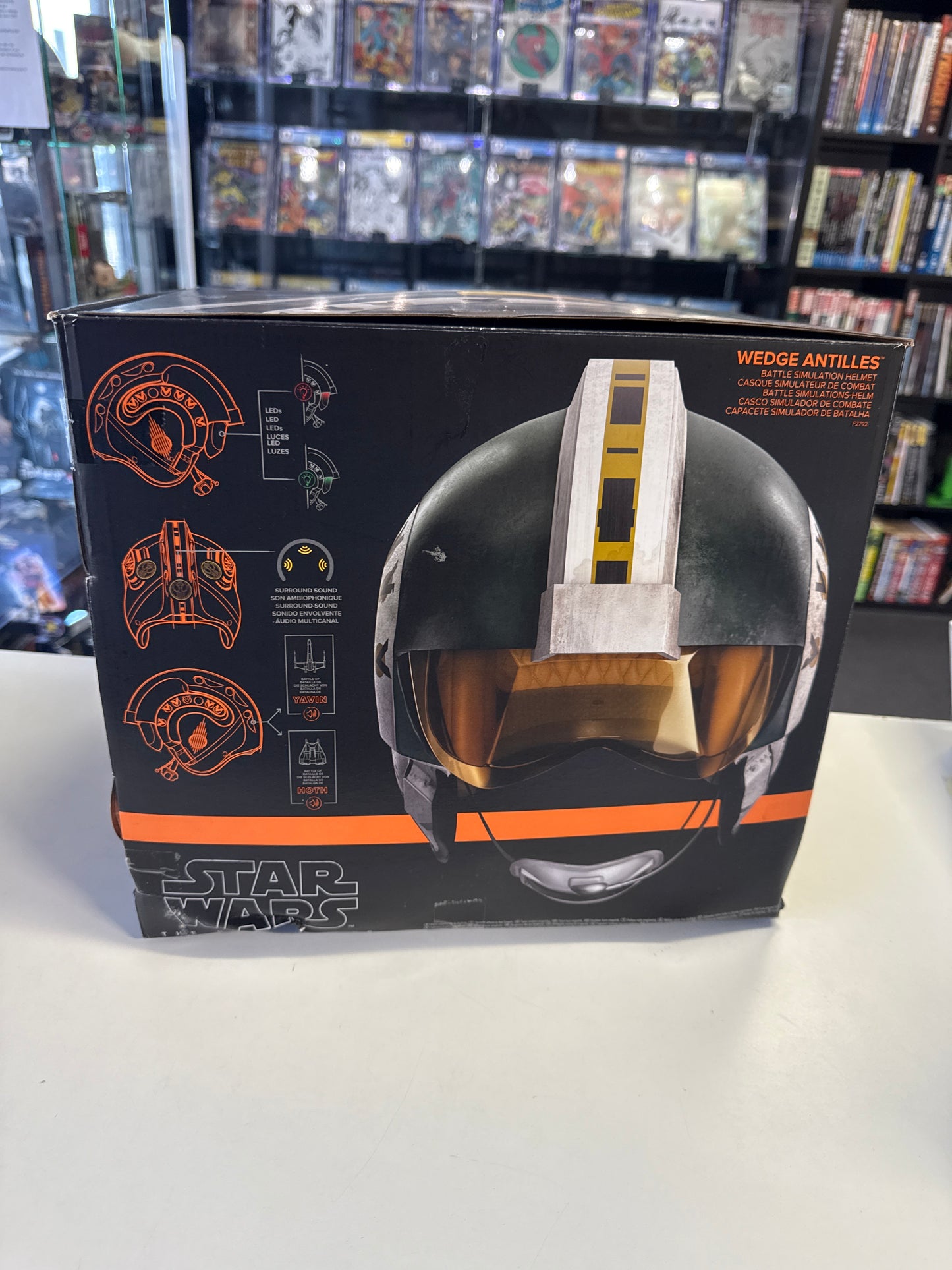 HASBRO BLACK SERIES WEDGE ANTILLES HELMET W/ BOX COLLECTABLE ADULT COLLECTABLE