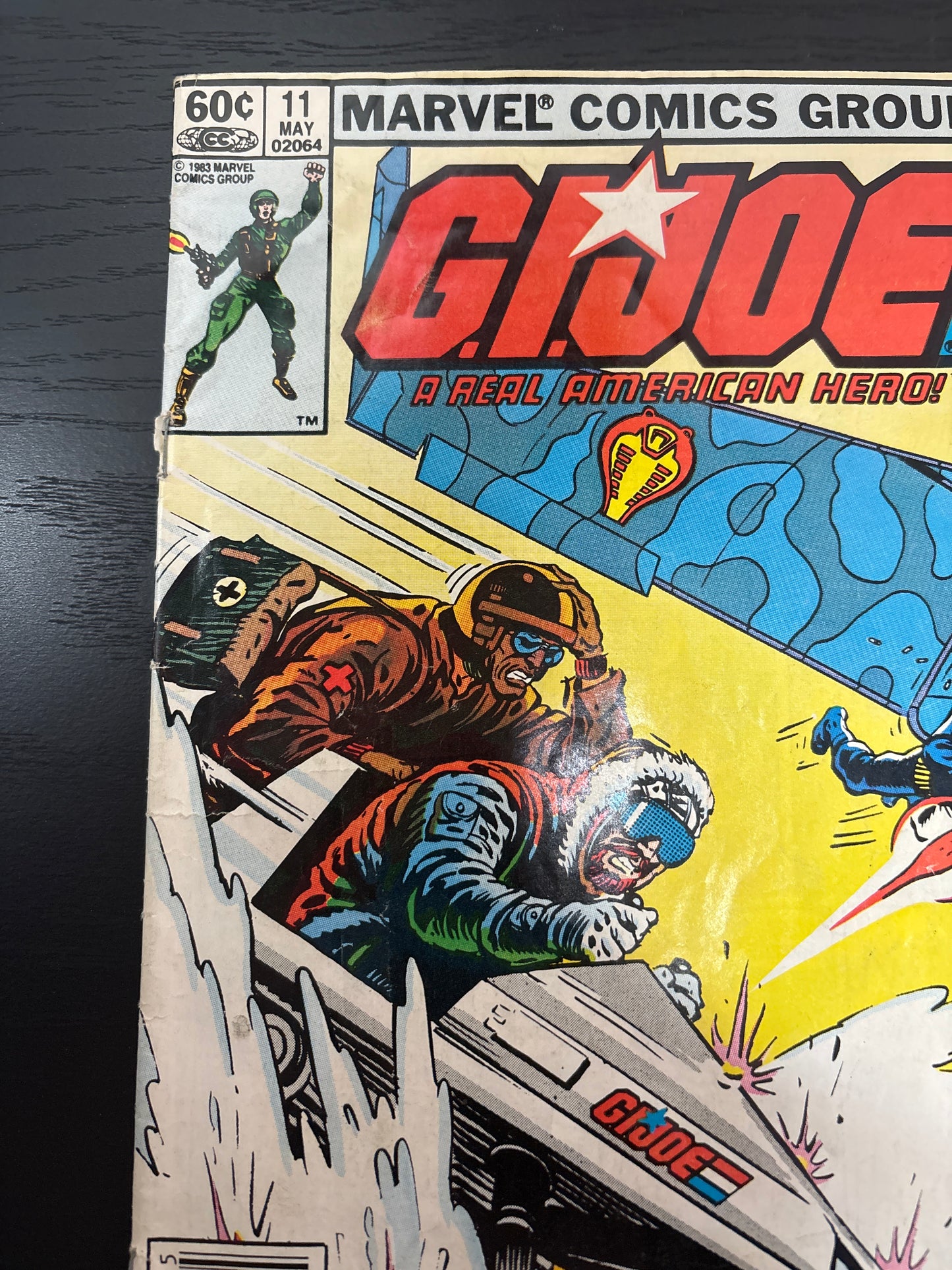 MARVEL G.I. JOE A REAL AMERICAN HERO #11 NEWSSTAND