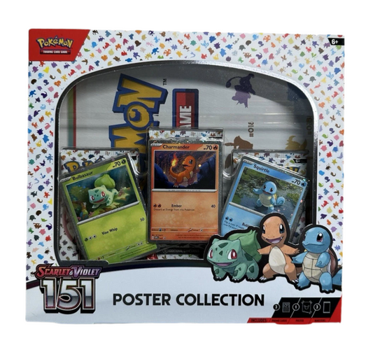 POKEMON 151 POSTER COLLECTION BOX
