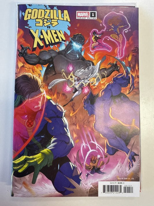 MARVEL COMICS GODZILLA VS X-MEN #1