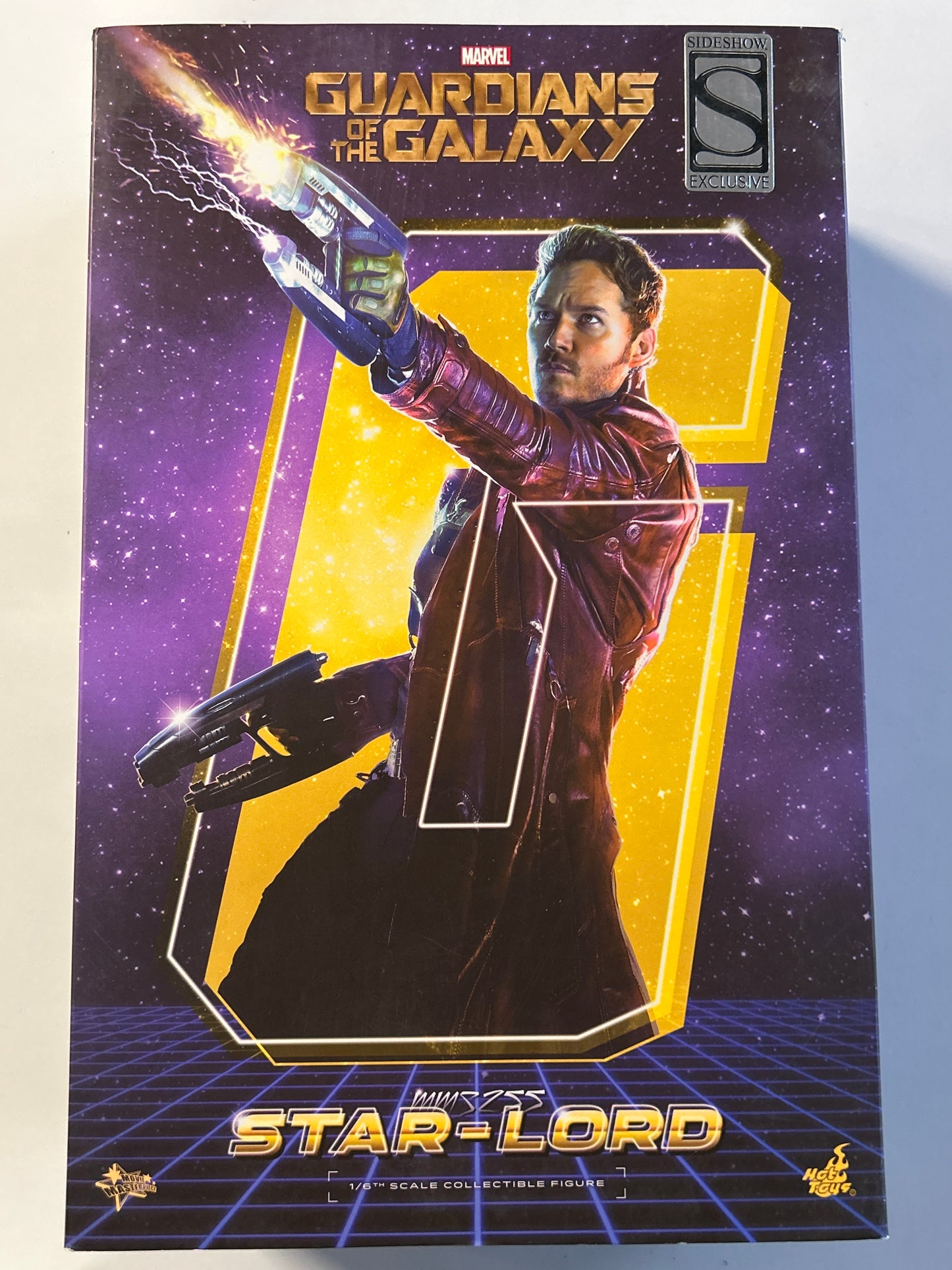 MARVEL SIDESHOW STAR-LORD 1/6TH SCALE FIGURE LOOSE WITH BOX NEAR MINT