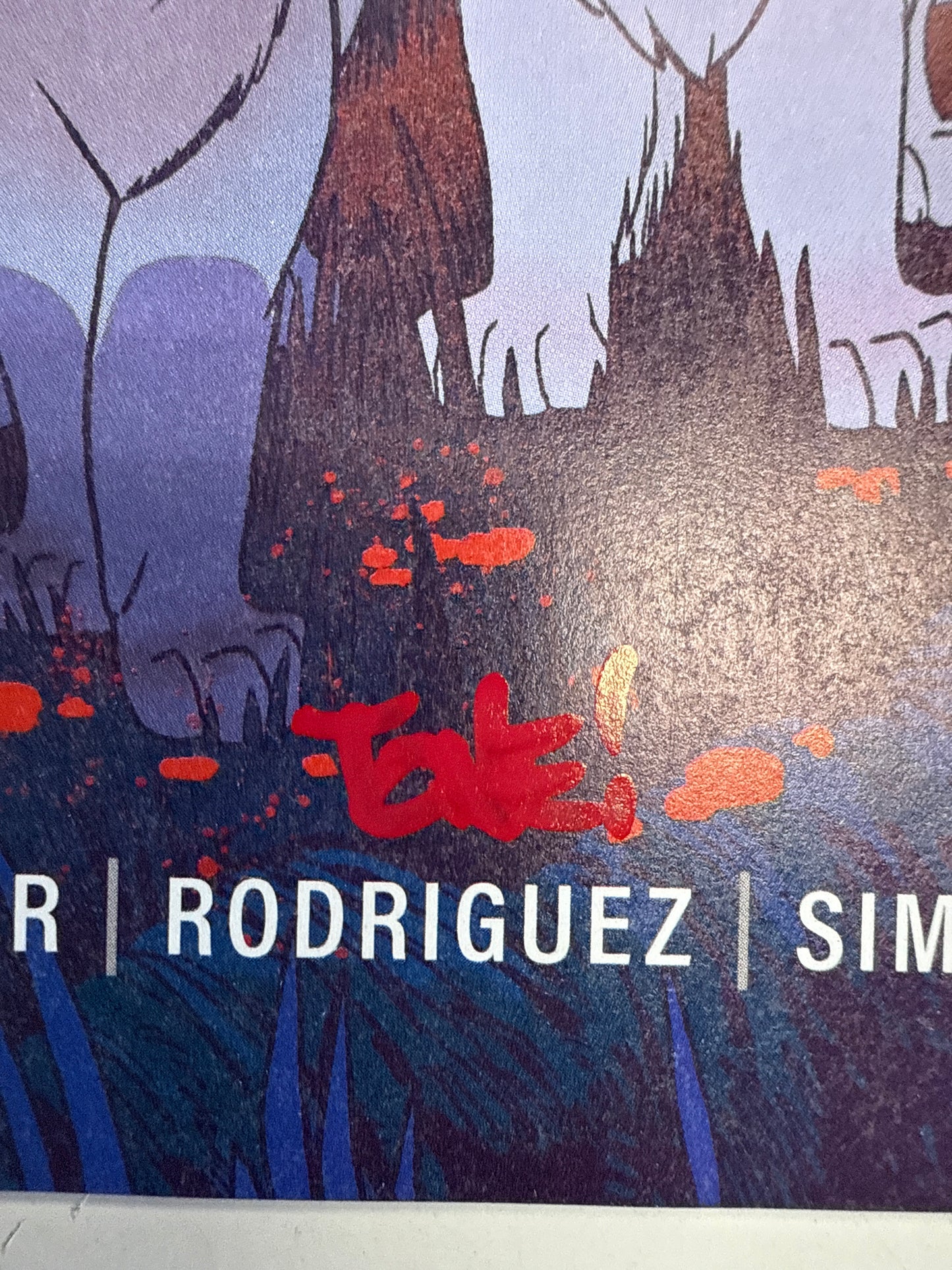 IMAGE COMICS FERAL #2 FIRST PRINT SIGNED BY TONE RODRIGUEZ