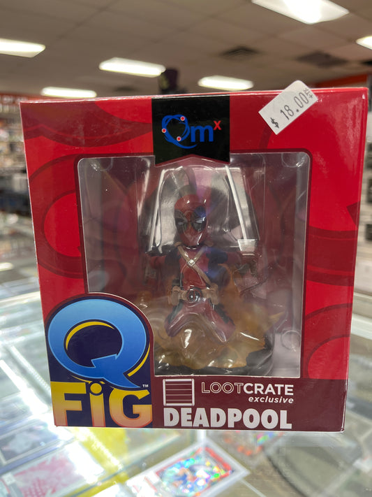Q FIG LOOTCRATE EXCLUSIVE DEADPOOL