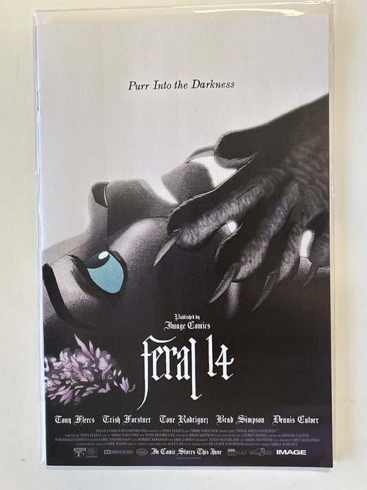 IMAGE COMICS FERAL #14 MOVIE VARIANT