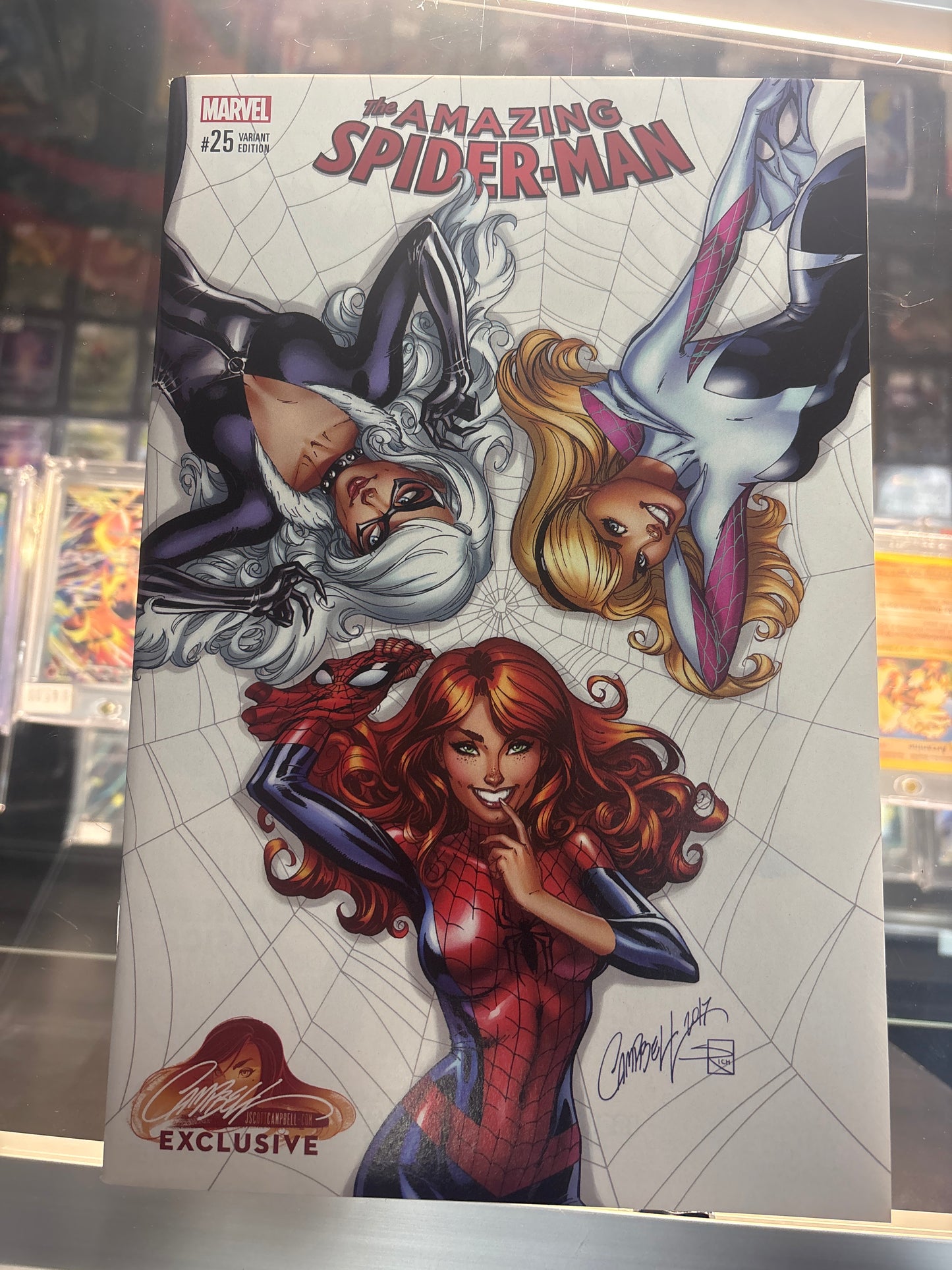AMAZING SPIDER-MAN #25 SCOTT CAMPBELL VARIANT COVER A