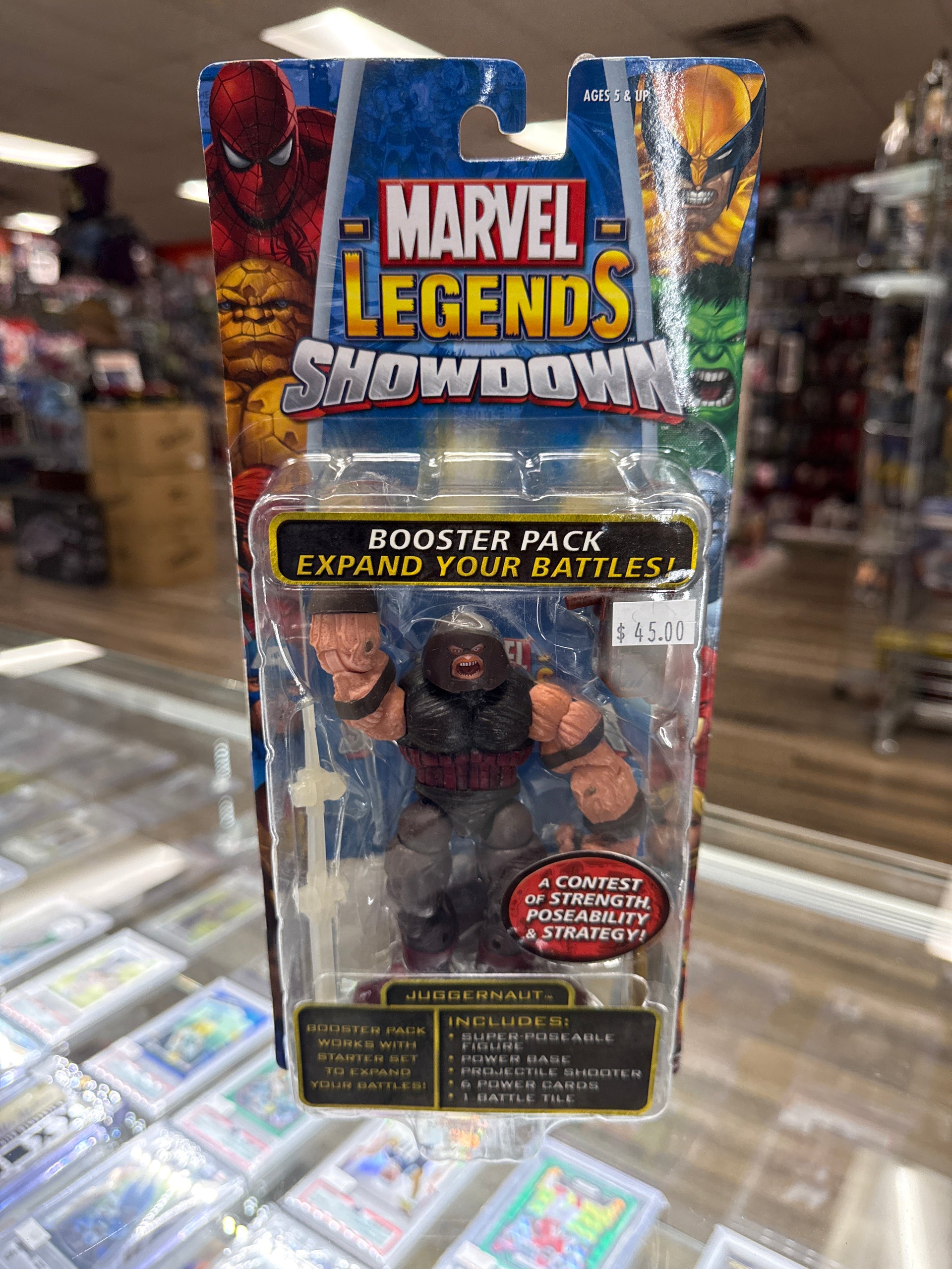 Marvel Legends Showdown Booster Pack Juggernaut One Of Us Comics Marvel Legends Showdown Booster Pack Juggernaut One Of Us Comics