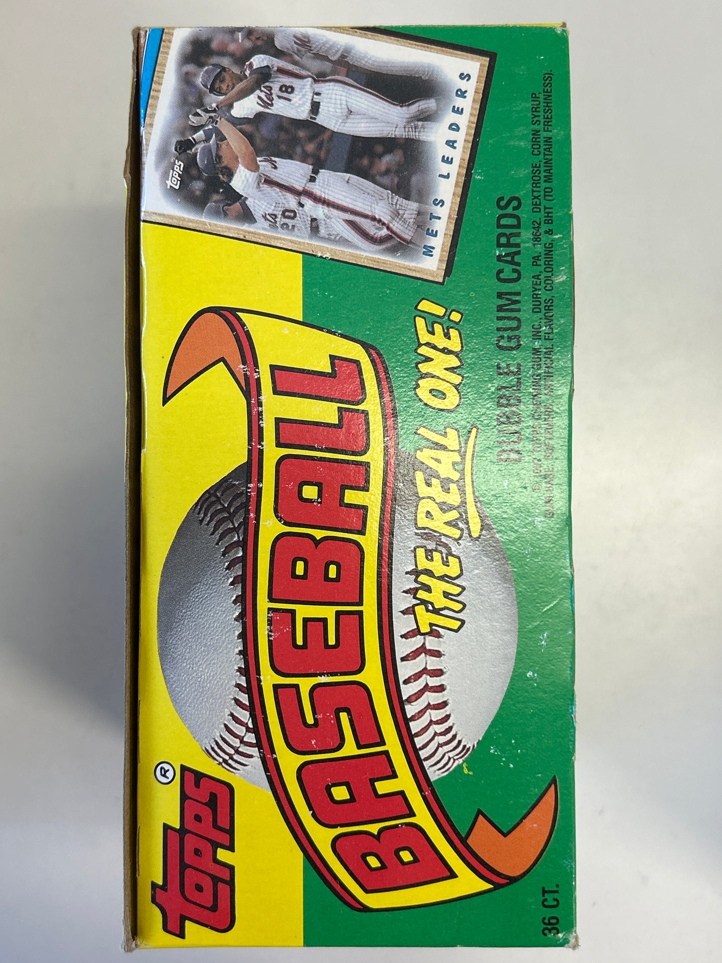 TOPPS 1987 MAJOR LEAGUE BASEBALL CARDS BOX 36 PACKS