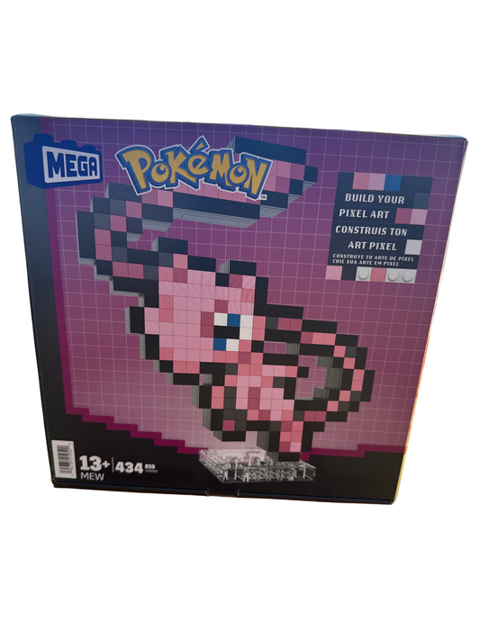 MEGA POKEMON BUILD YOUR PIXEL ART MEW