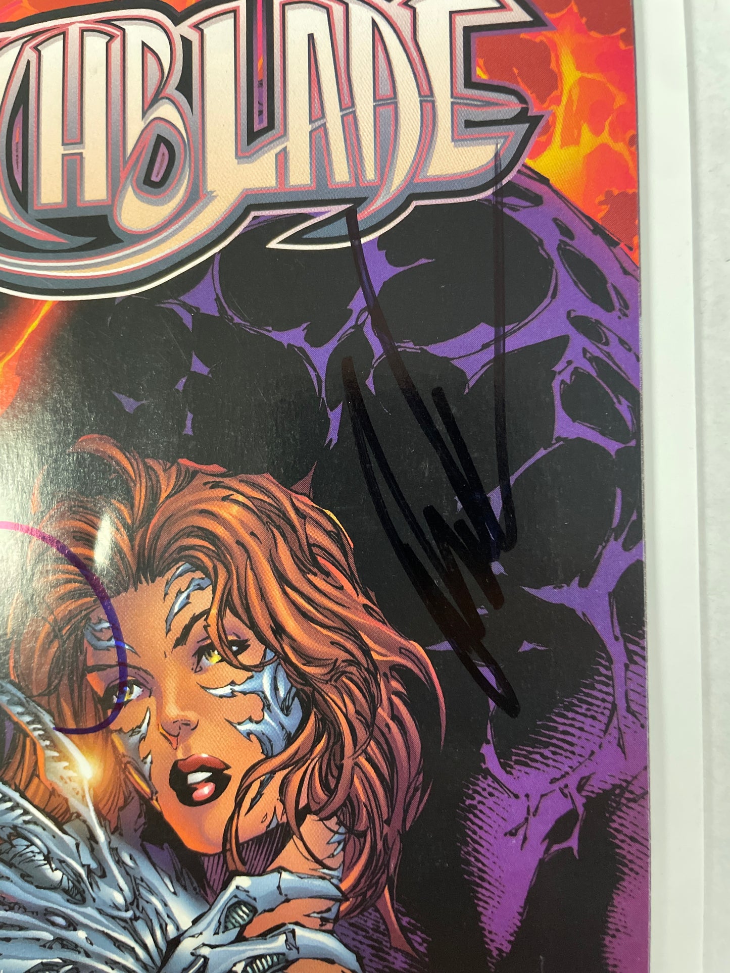 WITCHBLADE #49 VF/NM (2001, SIGNED 2x BY: ROB LIEFIELD & CLARENCE LANSANG!) WOW 🤩