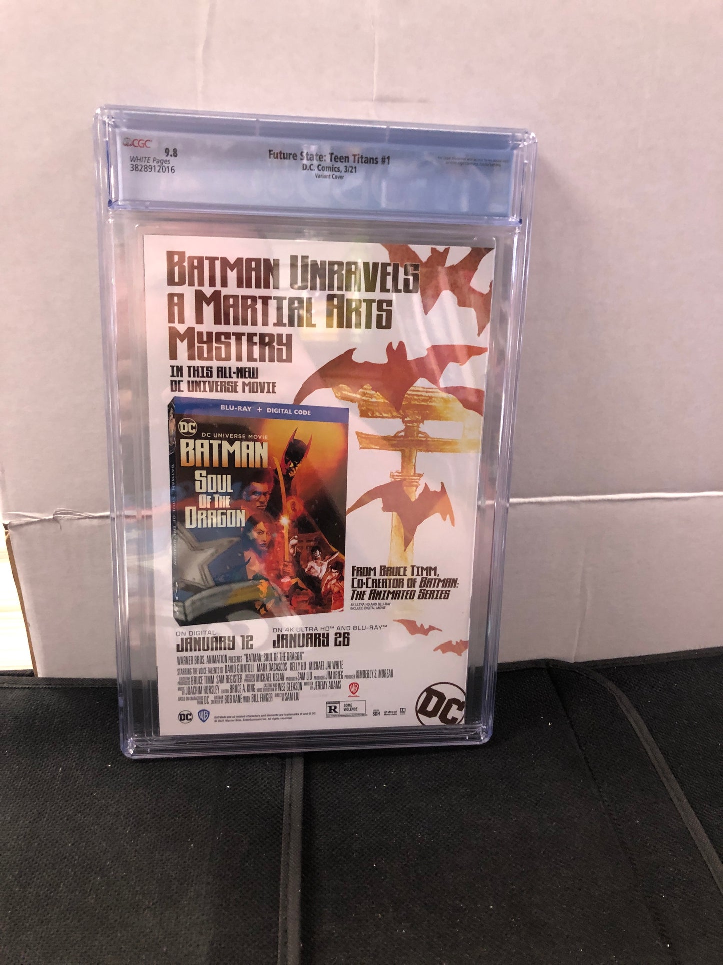 DC COMICS FUTURE STATE TEEN TITANS #1 (2021) VARIANT COVER 1ST APPEARANCE OF RED X IN DC UNIVERSE CONTINUITY CGC 9.8 WP