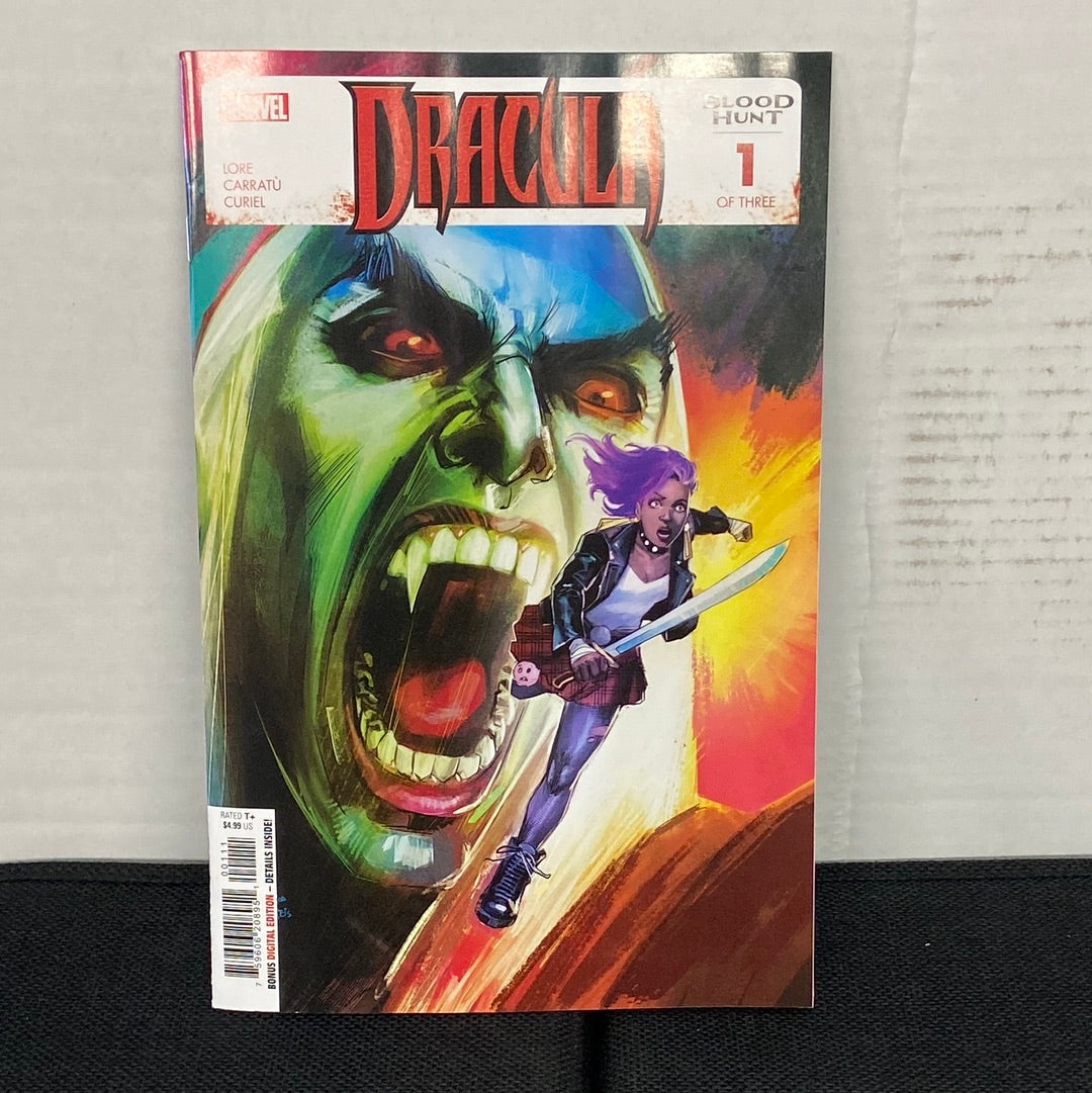 MARVEL COMICS DRACULA BLOOD HUNT 1