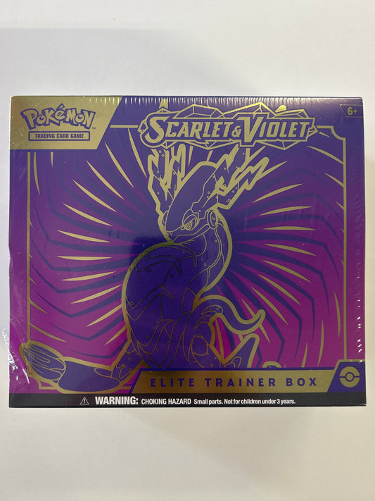 Scarlet violet ETB Pokemon TCG