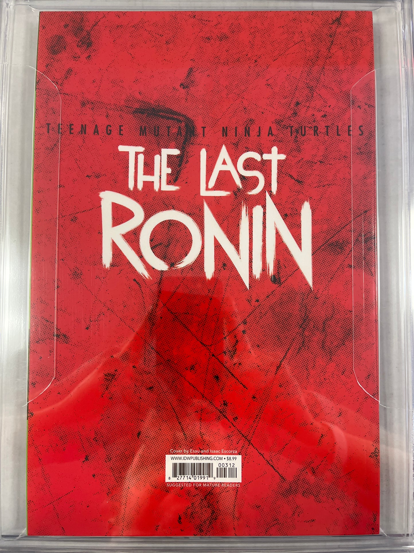 TMNT: THE LAST RONIN #3 (2021, HTF 2nd PRINTING!) CGC 9.8 WP