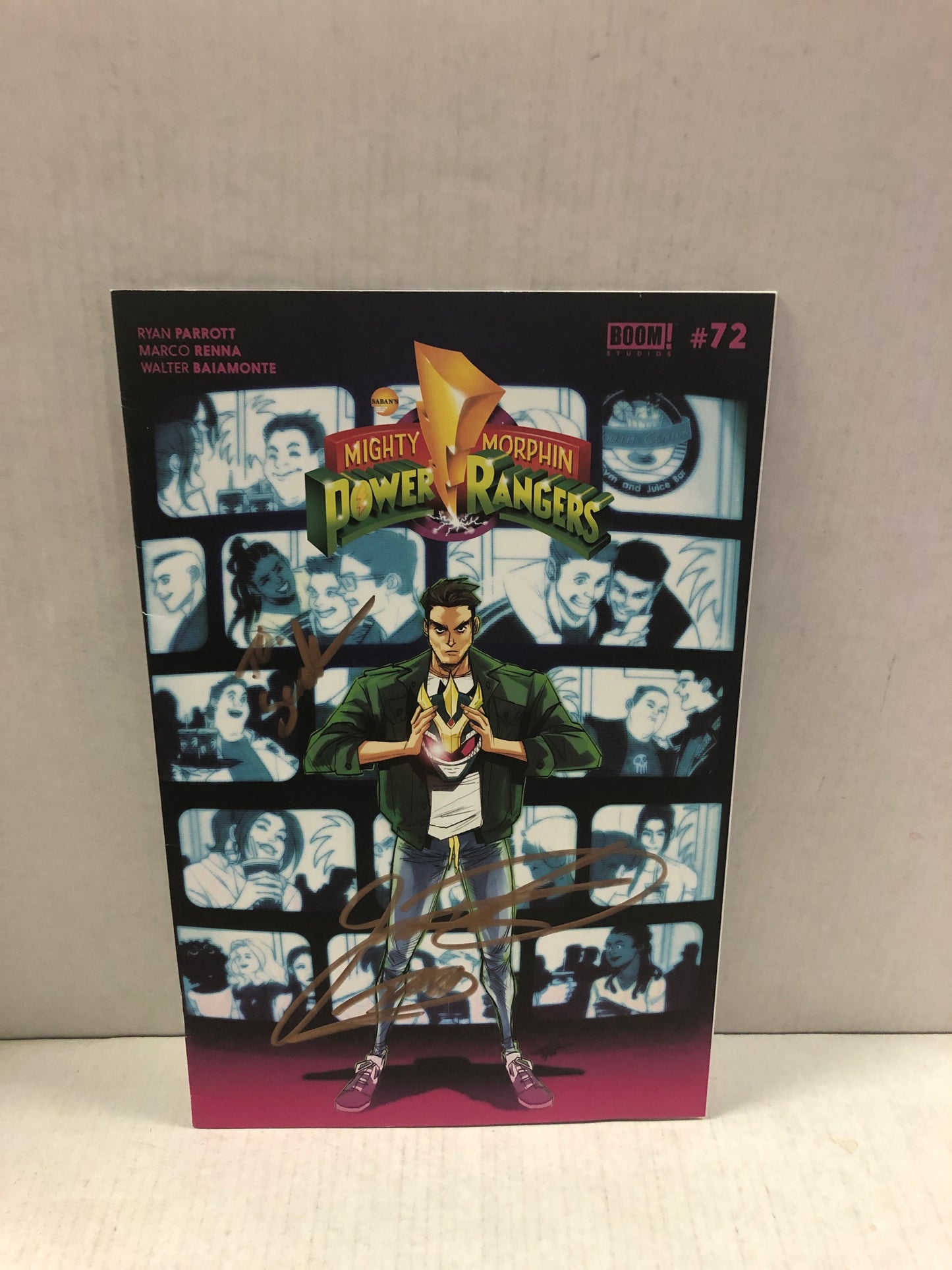 BOOM STUDIOS MIGHTY MORPHING POWER RANGERS 9 (2021) VARIANT SIGNED BY JASON DAVID FRANK NO COA