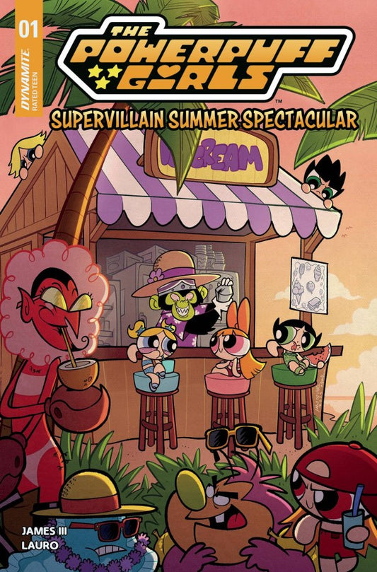 DYNAMITE COMICS THE POWERPUFF GIRLS: SUPERVILLAIN SUMMER SPECTACULAR #1
