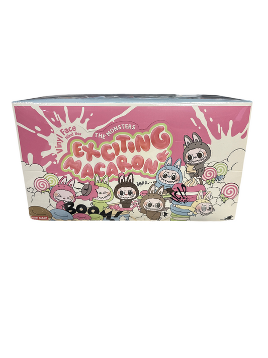 POPMART LABUBU THE MONSTERS EXCITING MACARON SET of 6 BOX SEALED