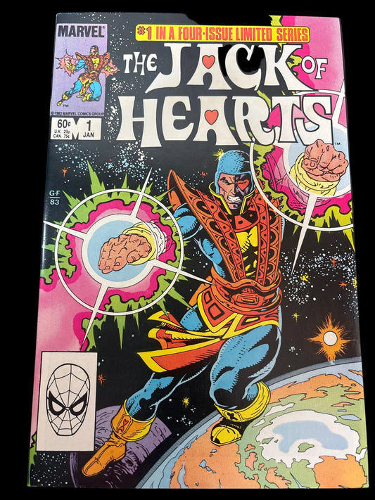 MARVEL THE JACK OF HEARTS #1-4 BUNDLE SET