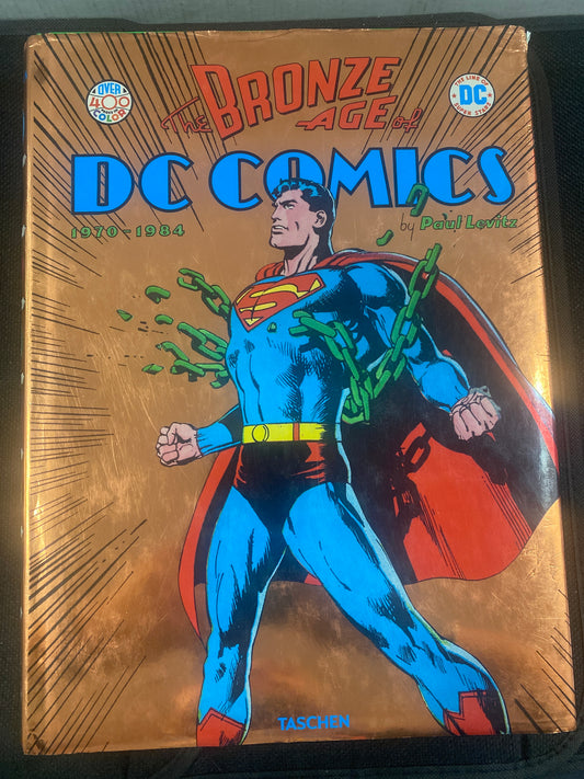 THE BRONZE AGE OF DC COMICS 1970-1984 BY PAUL LEVITZ (2015, HARDCOVER 1st PRINT, NEAL ADAMS COVER! HTF)