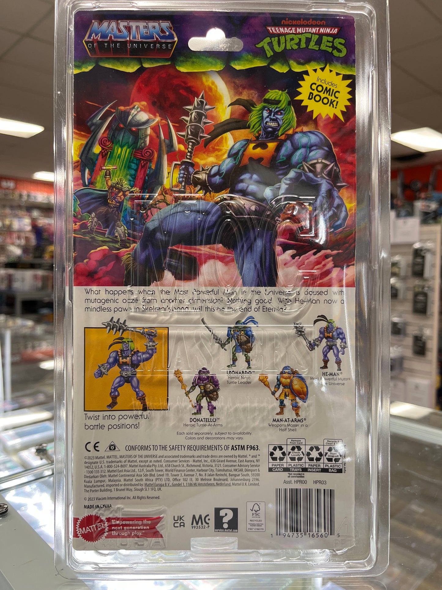 TURTLES OF GRAYSKULL HE-MAN