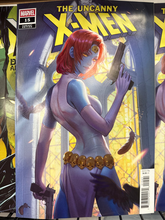 MARVEL COMICS UNCANNY X-MEN #15 DARK ARTERY 3-4 MYTIQUE COVER