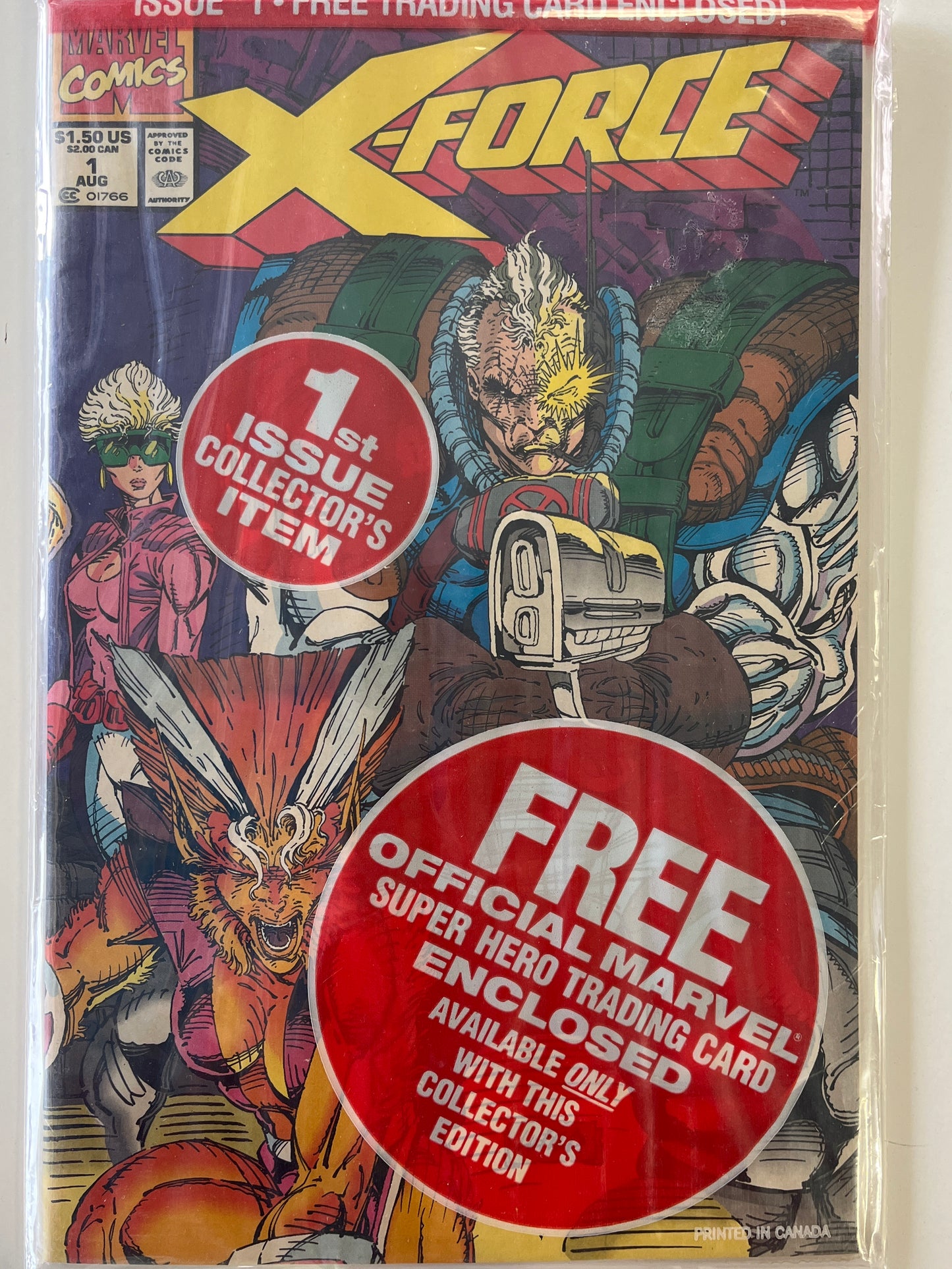 X-FORCE MARVEL COMICS #1 AUG