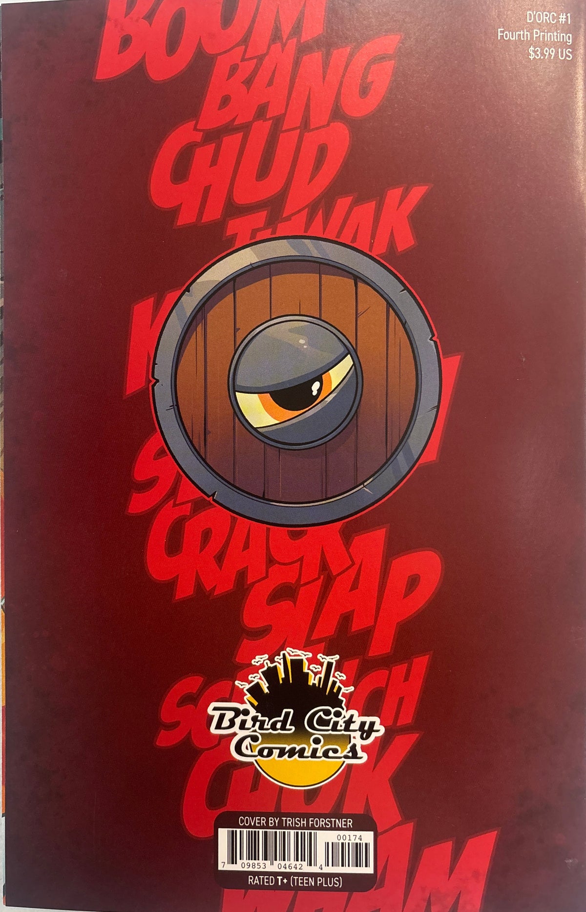 DORC #1 4TH PRINT TCG VARIANT BIRD CITY COMICS SIGNED BY BRETT BEAN W COA