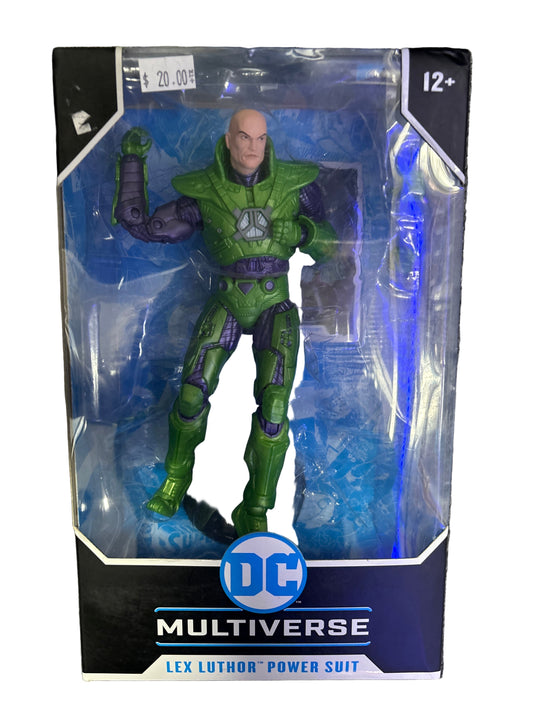 DC MULTIVERSE LEX LUTHOR POWER SUIT ACTION FIGURE