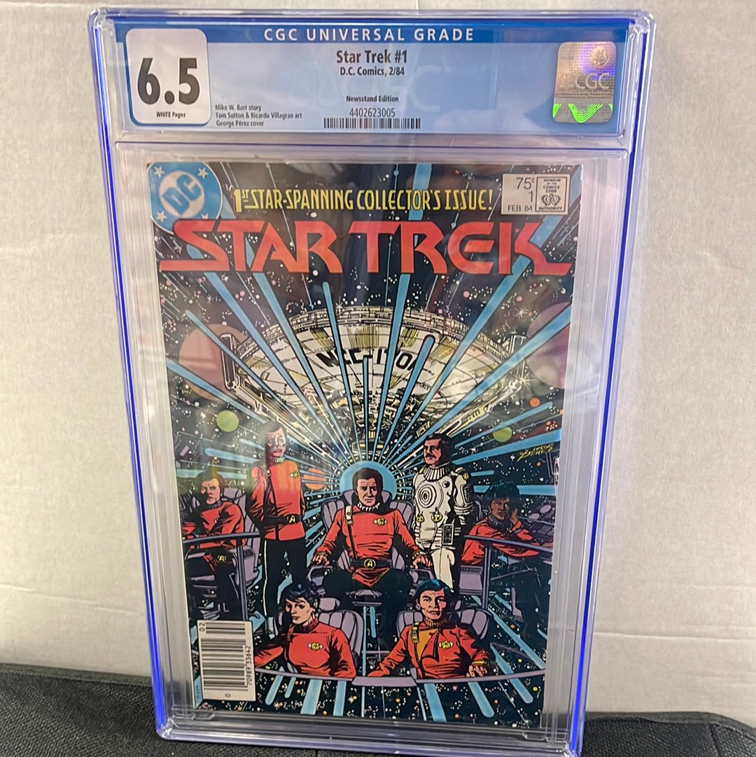 DC COMICS STAR TREK #1 CGC 6.5 1984