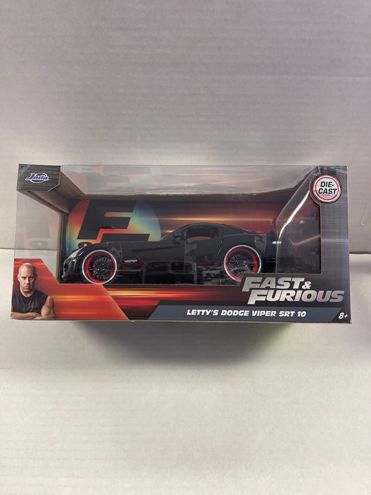 Jada Fast & Furious Letty’s Dodge Viper SRT 10